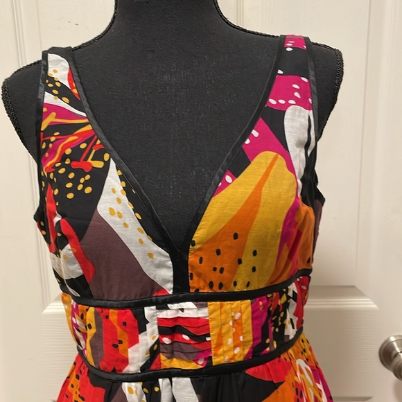 73. Marciano NWT Medium tropical maxi dress - Picture 2 of 16